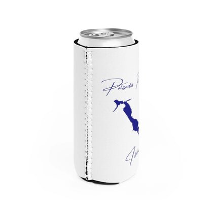 Idaho  Palisades  Reservoir  Slim  Can  Koozie  all  position  view  from  right  white.webp