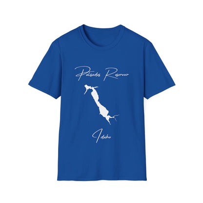 Idaho  Palisades  Reservoir  T-shirt  front  position  view  from  front  royal.webp