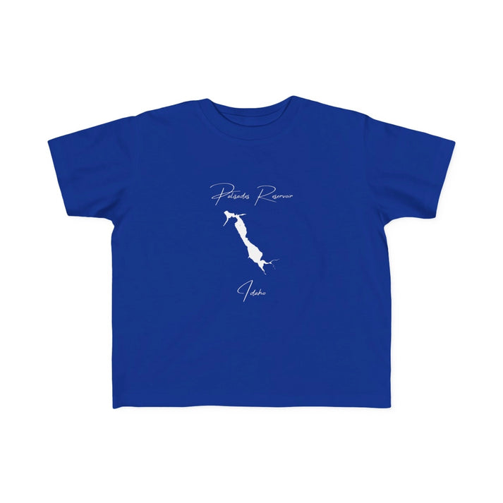 Idaho  Palisades  Reservoir  Toddler  T-shirt  front  position  view  from  front  royal.webp