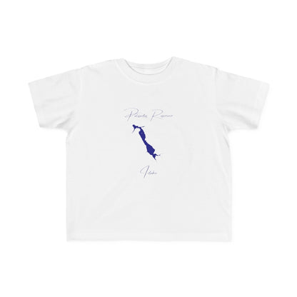 Idaho  Palisades  Reservoir  Toddler  T-shirt  front  position  view  from  front  white.webp