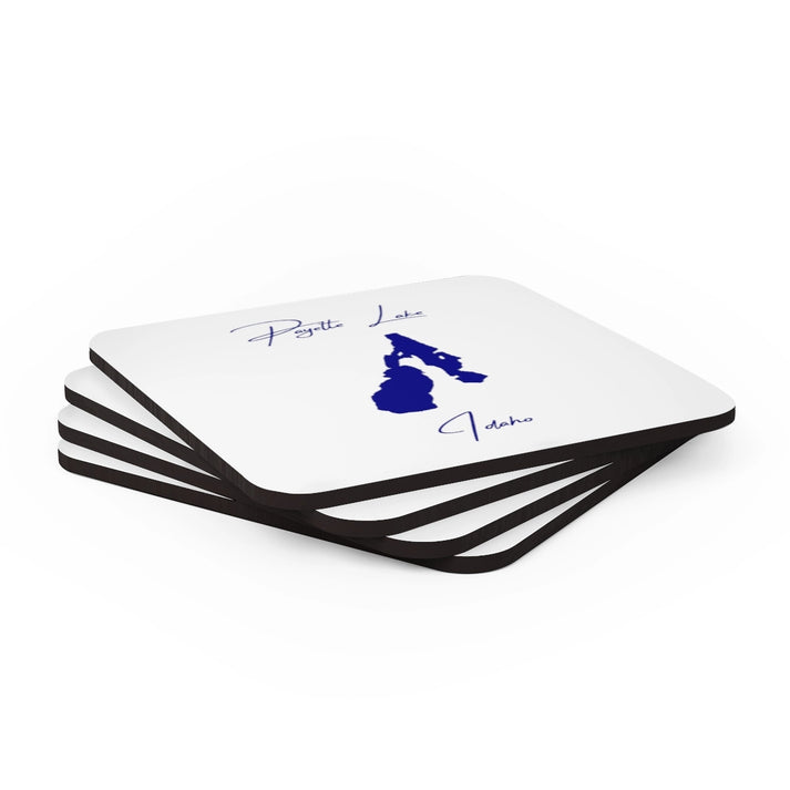 Idaho  Payette  Lake  Coaster  Set  front  position  view  from  stacked  3.75  x  3.75.webp