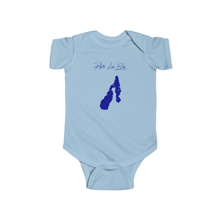 Idaho  Payette  Lake  Onesie  front  position  view  from  front  light  blue.webp