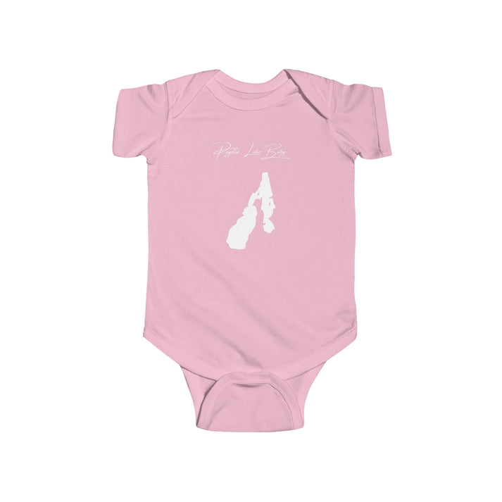 Idaho  Payette  Lake  Onesie  front  position  view  from  front  pink.webp