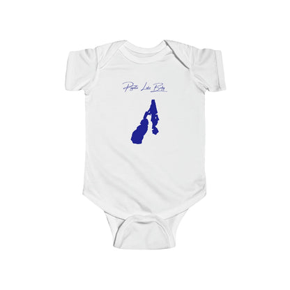 Idaho  Payette  Lake  Onesie  front  position  view  from  front  white.webp