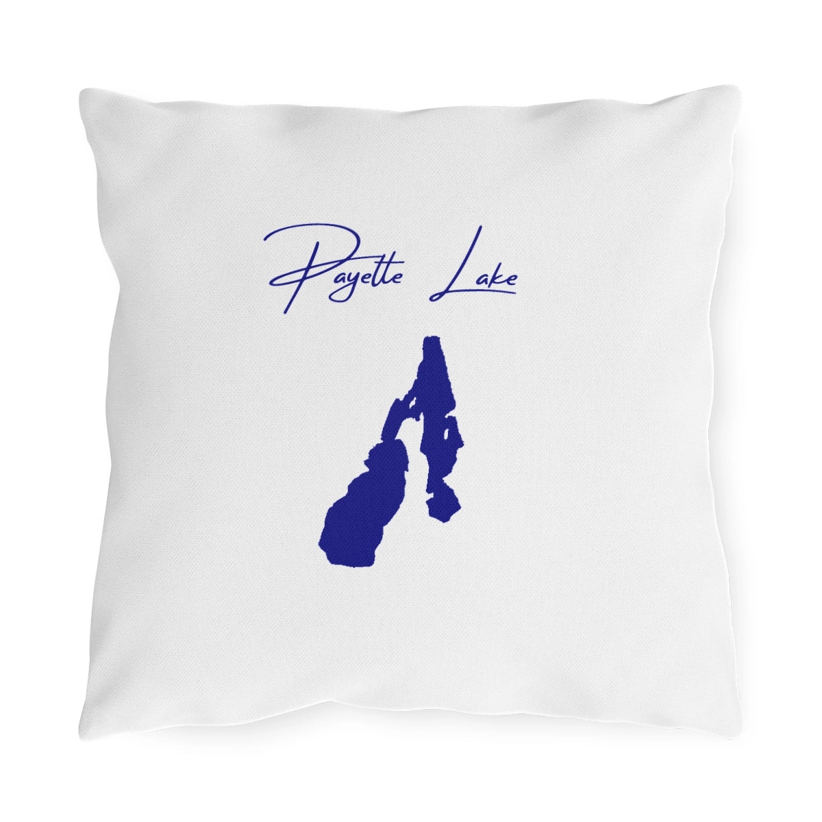 Idaho  Payette  Lake  Outdoor  Pillow  front  position  view  from  front  16  x  16.webp