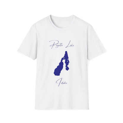 Idaho  Payette  Lake  T-shirt  front  position  view  from  front  white.webp