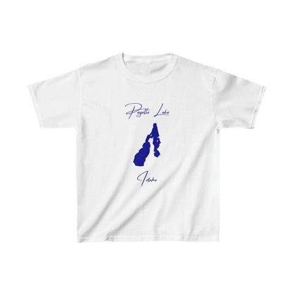 Idaho  Payette  Lake  Youth  T-shirt  front  position  view  from  front  white.webp