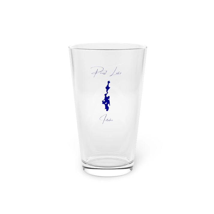 Idaho  Priest  Lake  16oz  Pint  Glass  front  position  view  from  front  16oz.webp
