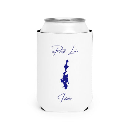 Idaho  Priest  Lake  Can  Koozie  front  position  view  from  front-2  white.webp