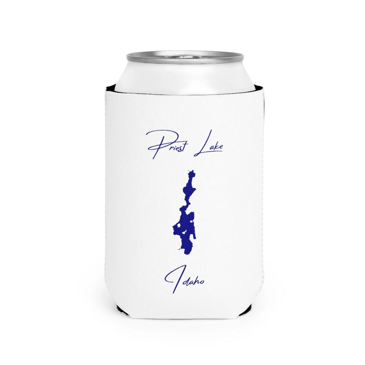 Idaho  Priest  Lake  Can  Koozie  front  position  view  from  front-2  white.webp