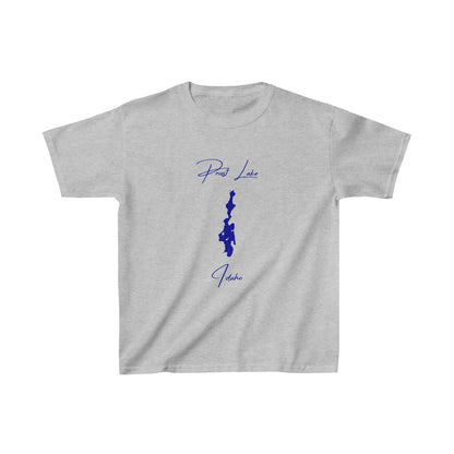 Idaho  Priest  Lake  Youth  T-shirt  front  position  view  from  front  sport  grey.webp