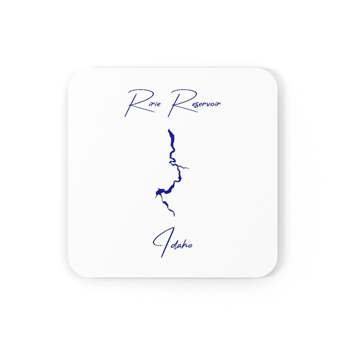 Idaho  Ririe  Reservoir  Coaster  Set  front  position  view  from  front  3.75  x  3.75.webp