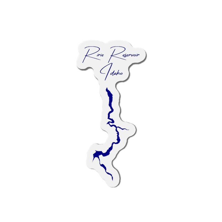 Idaho  Ririe  Reservoir  Die  Cut  Magnet  front  position  view  from  front  4  x  4.webp