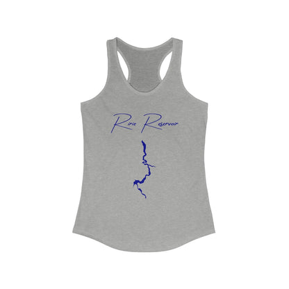 Idaho  Ririe  Reservoir  Racerback-Tank  front  position  view  from  front  heather  grey.webp