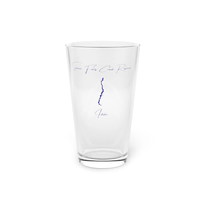 Idaho  Salmon  Falls  Creek  Reservoir  16oz  Pint  Glass  front  position  view  from  front  16oz.webp