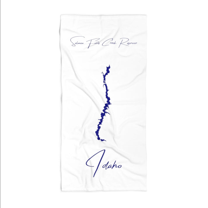 Idaho  Salmon  Falls  Creek  Reservoir  Beach  Towel  front  position  view  from  front  36  x  72.webp