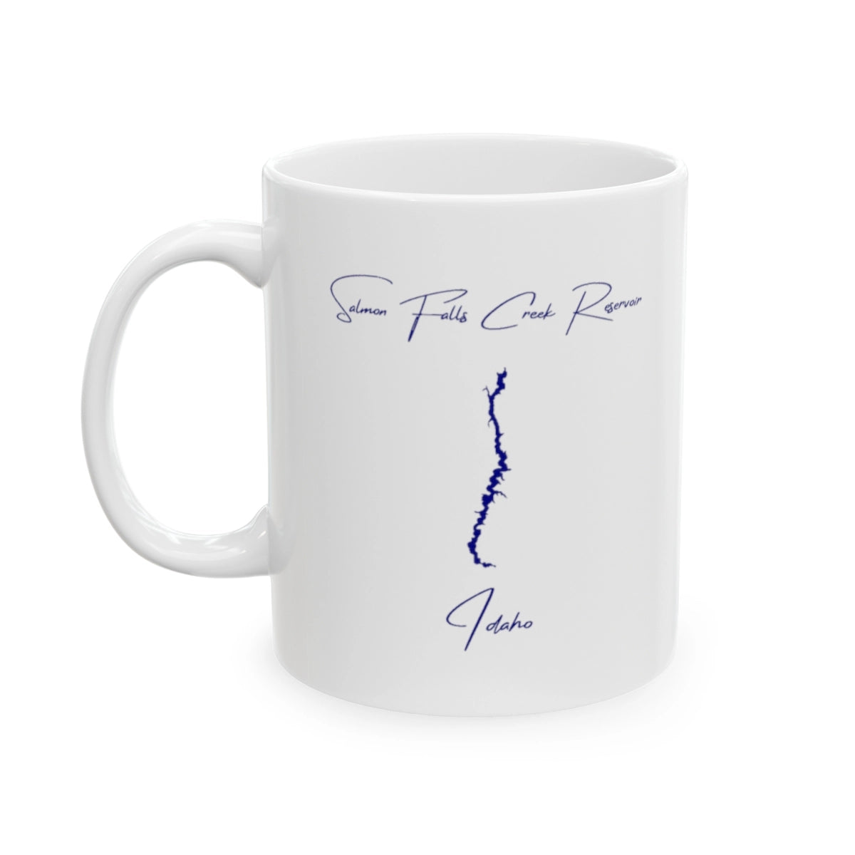 Idaho  Salmon  Falls  Creek  Reservoir  Ceramic  Mug  other  position  view  from  left  11oz.webp