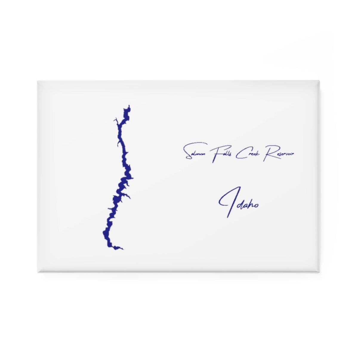 Idaho  Salmon  Falls  Creek  Reservoir  Magnet  front  position  view  from  front  2  x  3.webp