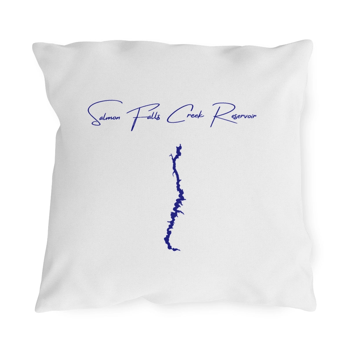 Idaho  Salmon  Falls  Creek  Reservoir  Outdoor  Pillow  front  position  view  from  front  18  x  18.webp