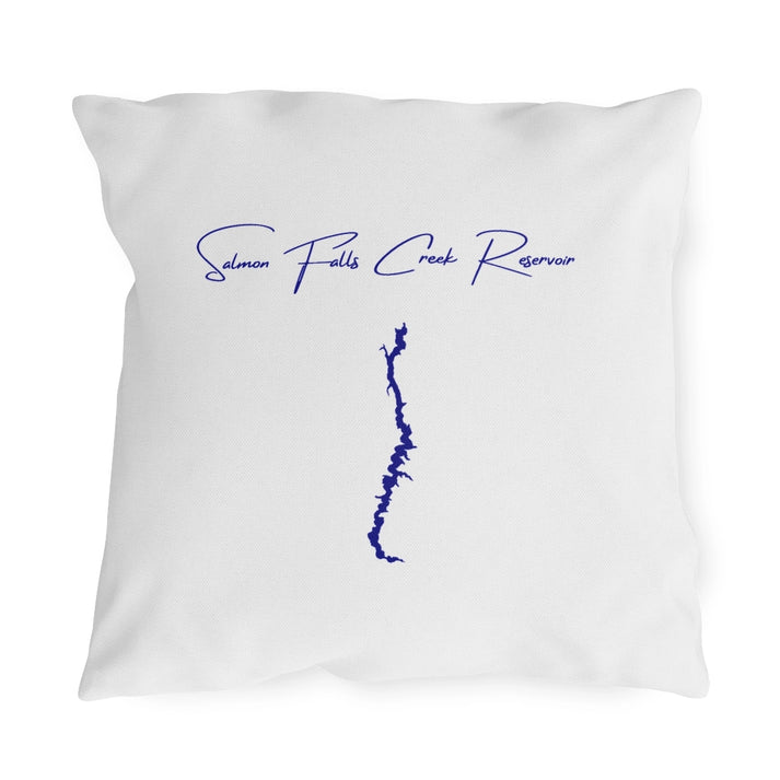 Idaho  Salmon  Falls  Creek  Reservoir  Outdoor  Pillow  front  position  view  from  front  18  x  18.webp