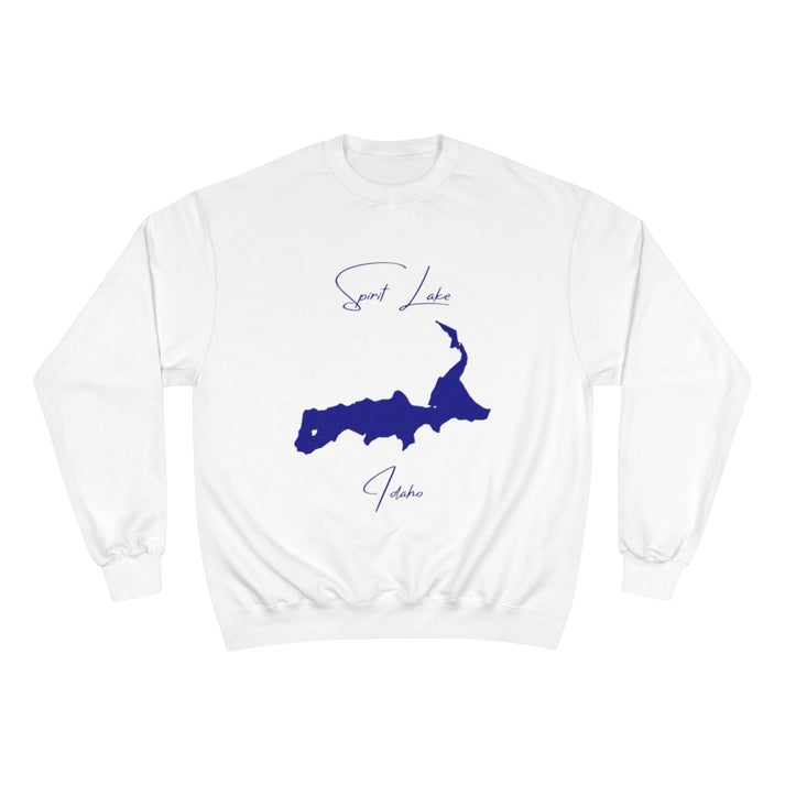 Idaho  Spirit  Lake  Sweatshirt  front  position  view  from  front  white.webp