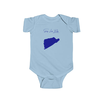 Idaho  Stanley  Lake  Onesie  front  position  view  from  front  light  blue.webp