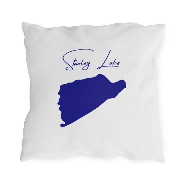 Idaho  Stanley  Lake  Outdoor  Pillow  back  position  view  from  back  18  x  18.webp