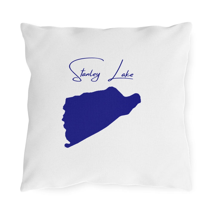 Idaho  Stanley  Lake  Outdoor  Pillow  front  position  view  from  front  16  x  16.webp