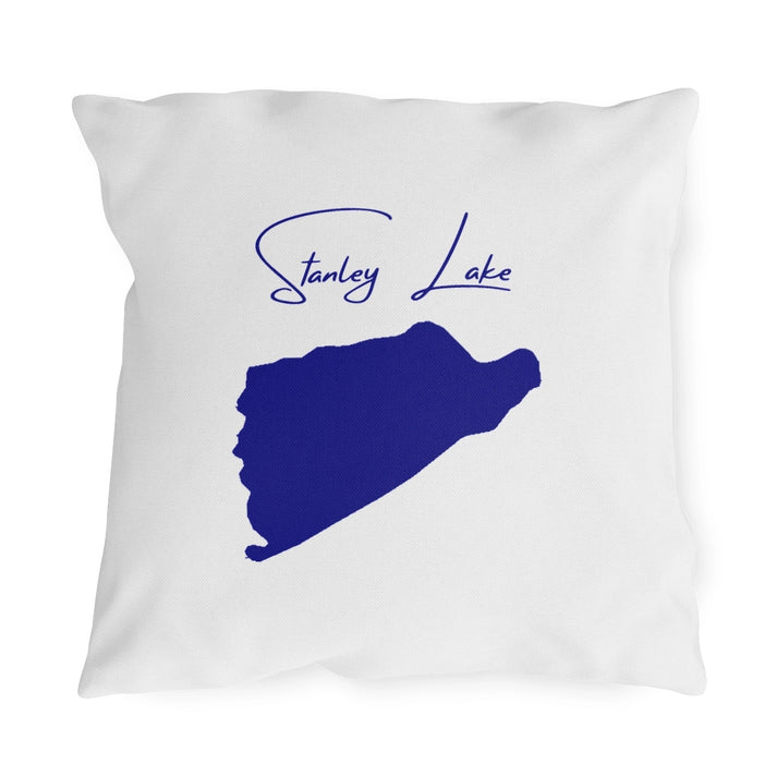 Idaho  Stanley  Lake  Outdoor  Pillow  front  position  view  from  front  18  x  18.webp