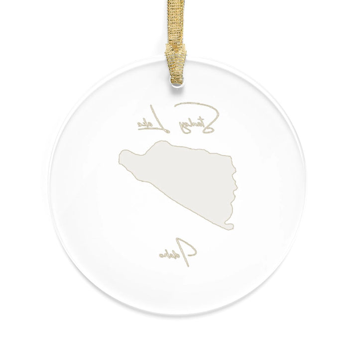 Idaho  Stanley  Lake  Tree  Ornament  other  position  view  from  back  round.webp