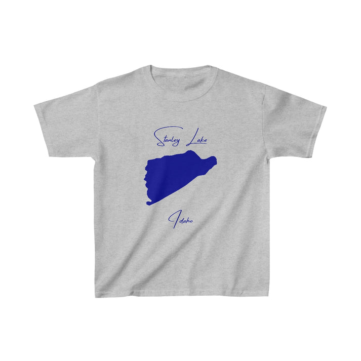 Idaho  Stanley  Lake  Youth  T-shirt  front  position  view  from  front  sport  grey.webp