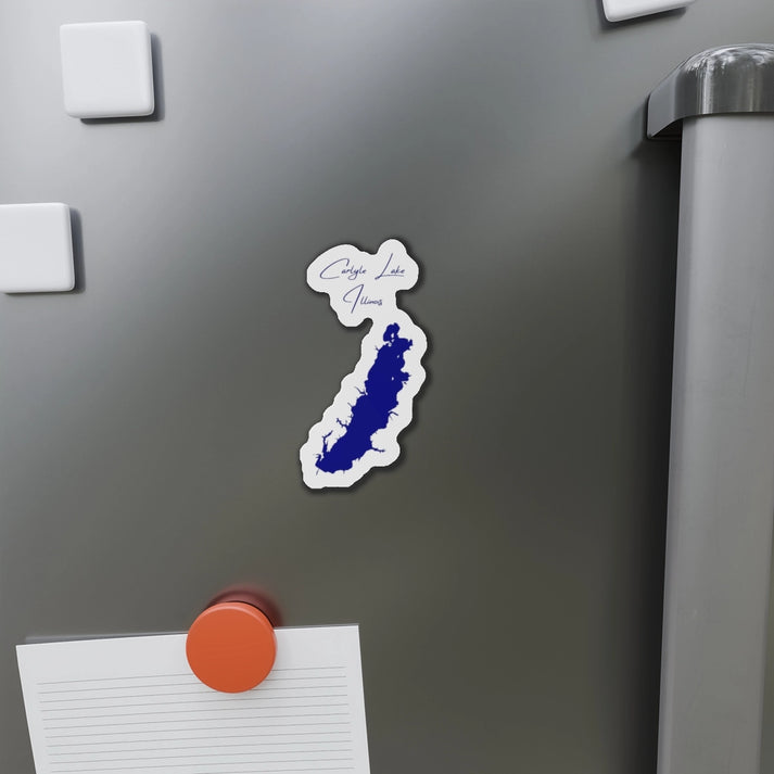 Illinois  Carlyle  Lake  Die  Cut  Magnet  front  position  view  from  context-1  4  x  4.webp