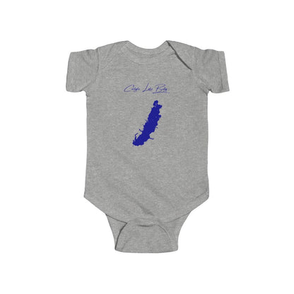 Illinois  Carlyle  Lake  Onesie  front  position  view  from  front  heather.webp