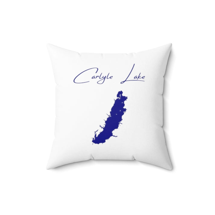 Illinois  Carlyle  Lake  Pillow  front  position  view  from  back  16  x  16.webp