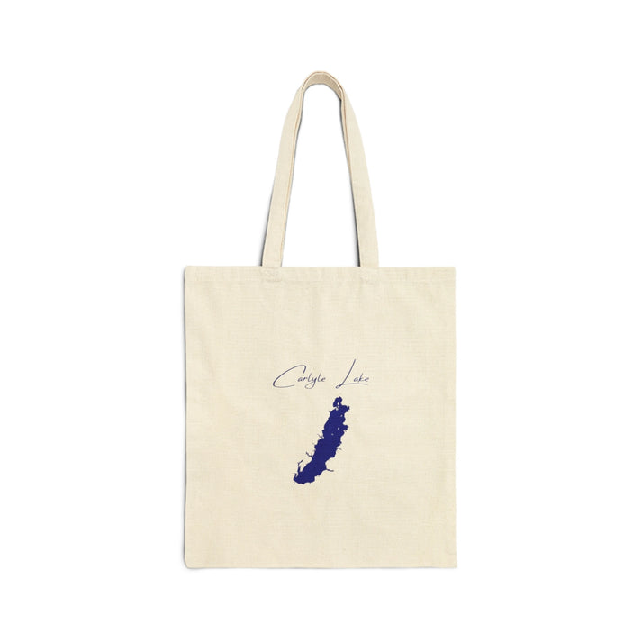 Illinois  Carlyle  Lake  Tote  Bag  front  position  view  from  front  15  x  16.webp
