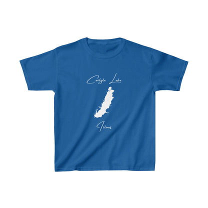 Illinois  Carlyle  Lake  Youth  T-shirt  front  position  view  from  front  royal.webp