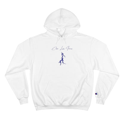 Illinois  Cedar  Lake  Hoodie  front  position  view  from  front  white.webp