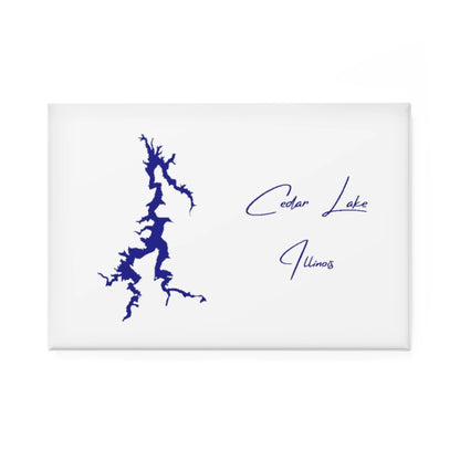 Illinois  Cedar  Lake  Magnet  front  position  view  from  front  2  x  3.webp