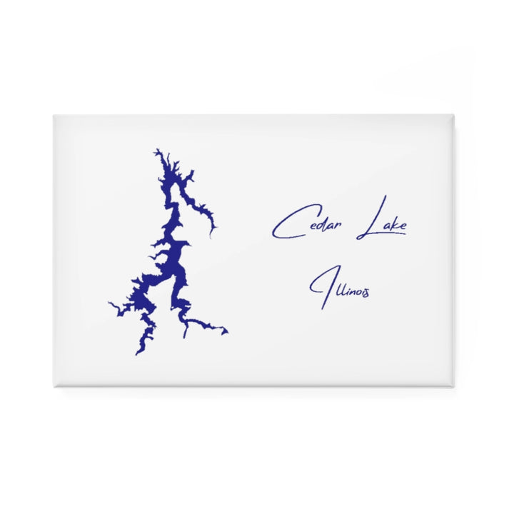 Illinois  Cedar  Lake  Magnet  front  position  view  from  front  2  x  3.webp