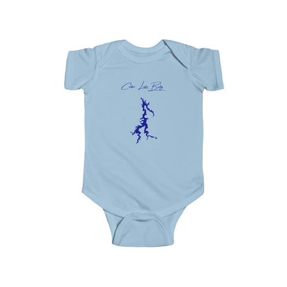 Illinois  Cedar  Lake  Onesie  front  position  view  from  front  light  blue.webp
