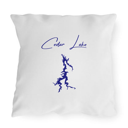 Illinois  Cedar  Lake  Outdoor  Pillow  front  position  view  from  front  20  x  20.webp