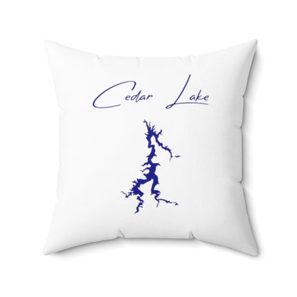 Illinois  Cedar  Lake  Pillow  front  position  view  from  front  20  x  20.webp