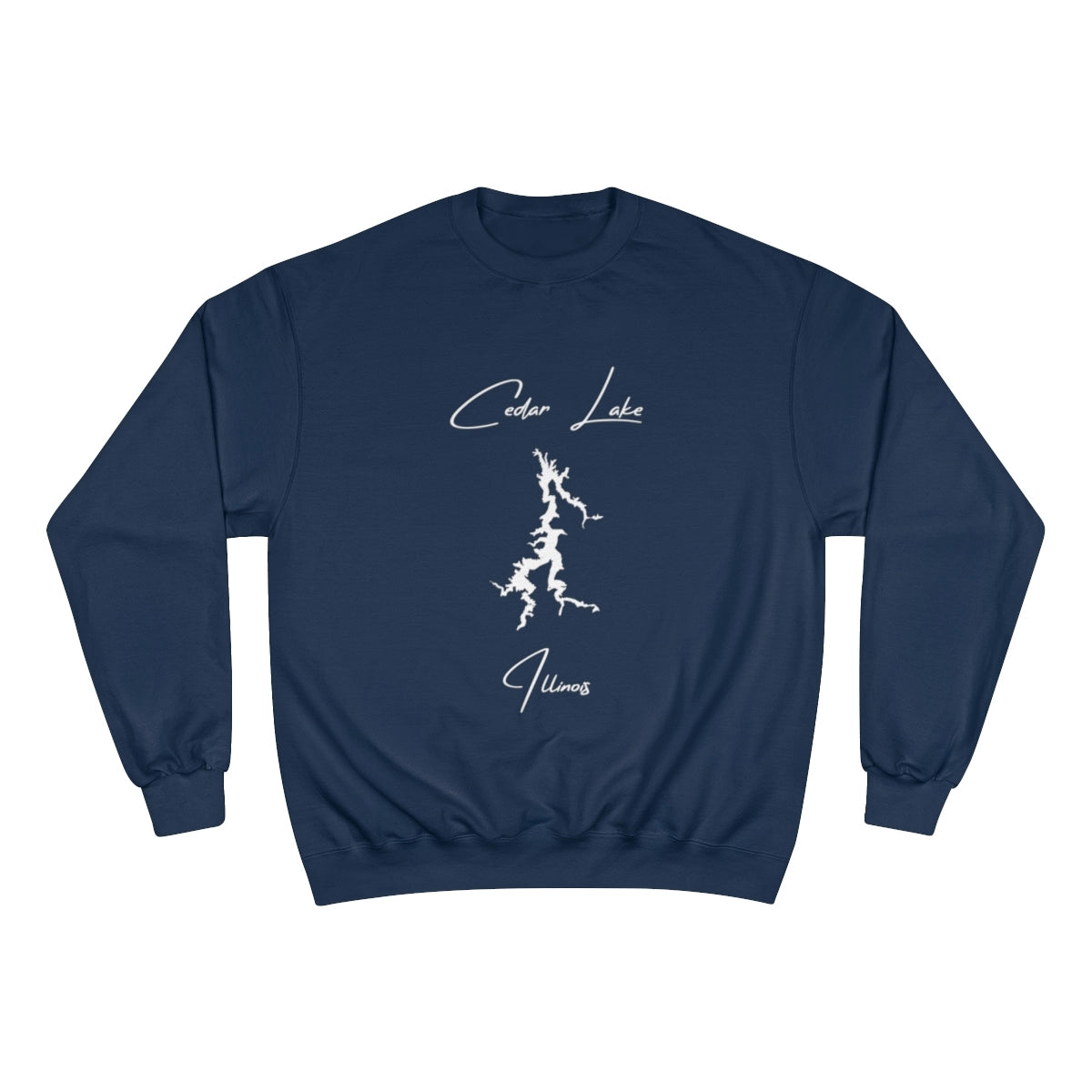 Illinois  Cedar  Lake  Sweatshirt  front  position  view  from  front  navy.webp