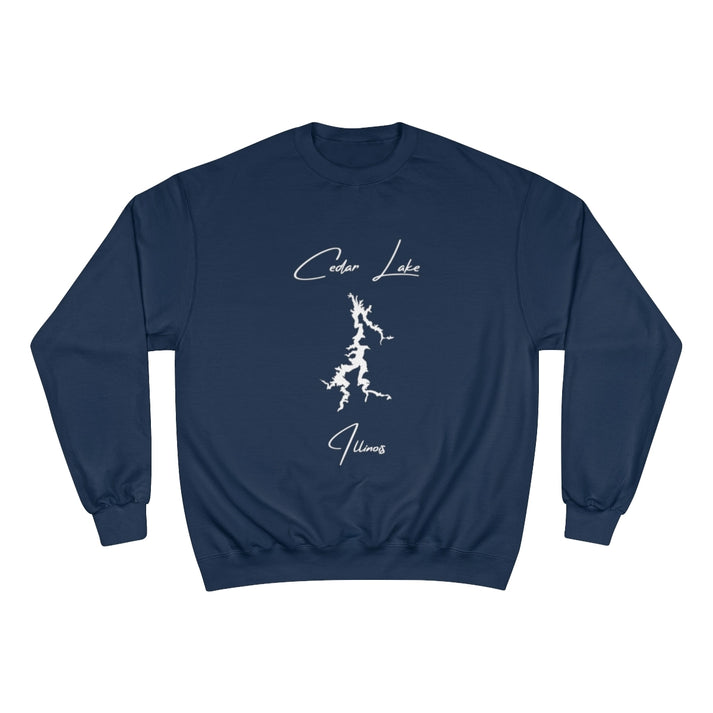 Illinois  Cedar  Lake  Sweatshirt  front  position  view  from  front  navy.webp