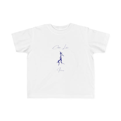 Illinois  Cedar  Lake  Toddler  T-shirt  front  position  view  from  front  white.webp