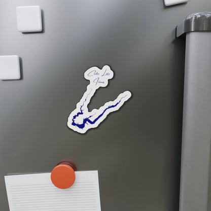 Illinois  Clinton  Lake  Die  Cut  Magnet  front  position  view  from  context-1  4  x  4.webp