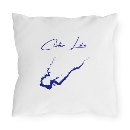 Illinois  Clinton  Lake  Outdoor  Pillow  back  position  view  from  back  16  x  16.webp
