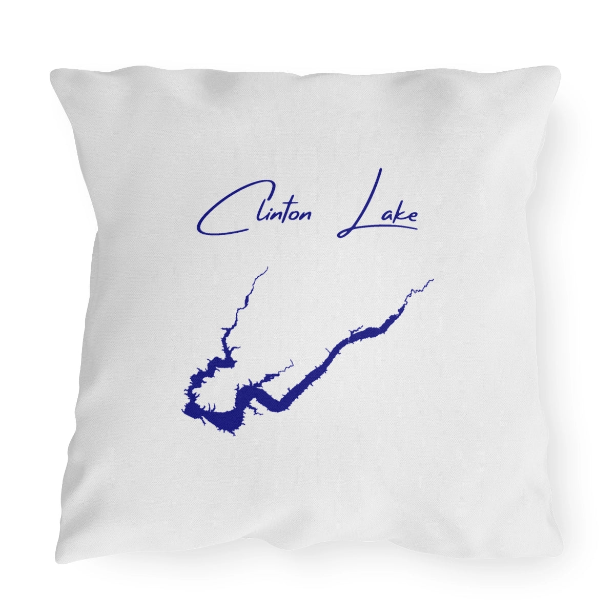 Illinois  Clinton  Lake  Outdoor  Pillow  front  position  view  from  front  20  x  20.webp
