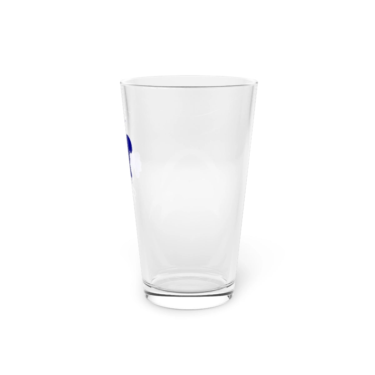 Illinois  Fox  Lake  16oz  Pint  Glass  front  position  view  from  right  16oz.webp