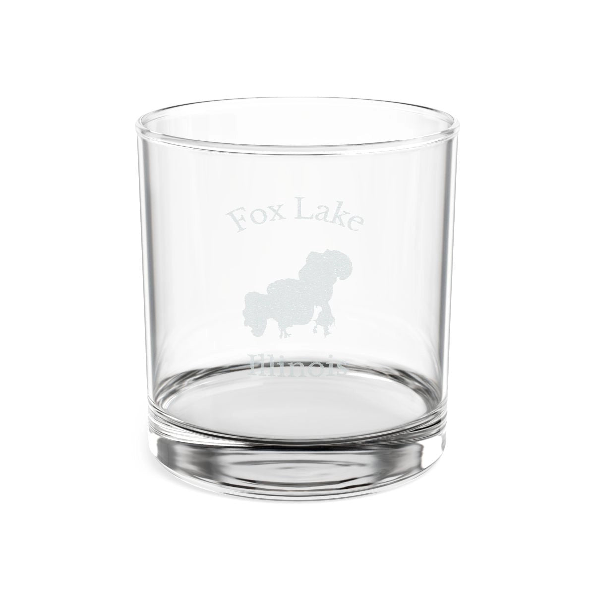 Illinois  Fox  Lake  Engraved  Whiskey  Glass  other  position  view  from  front  10.5oz.webp